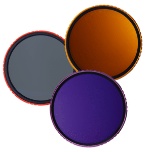 Neutral Density Filters. Each Color of Maven ND filters relates to its suggested use.