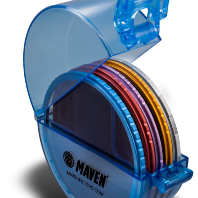 Maven Quick Case is compact holding filters inside the filter case